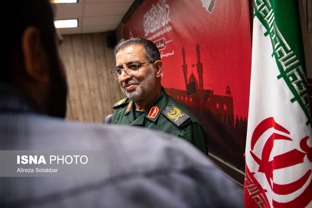 نشست خبری سردار نائینی، سخنگوی سپاه پاسداران انقلاب اسلامی