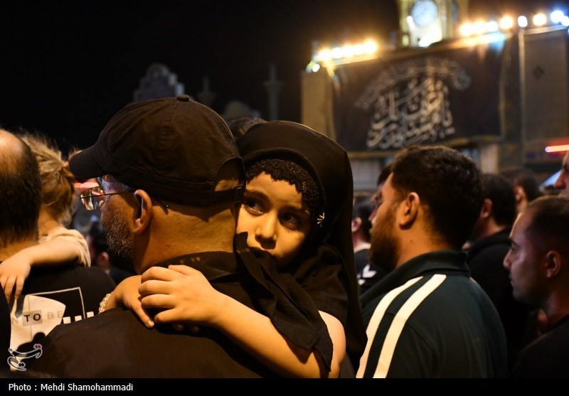 عزاداری ایام مسلمیه در حرم مطهر حضرت عبدالعظیم (ع)