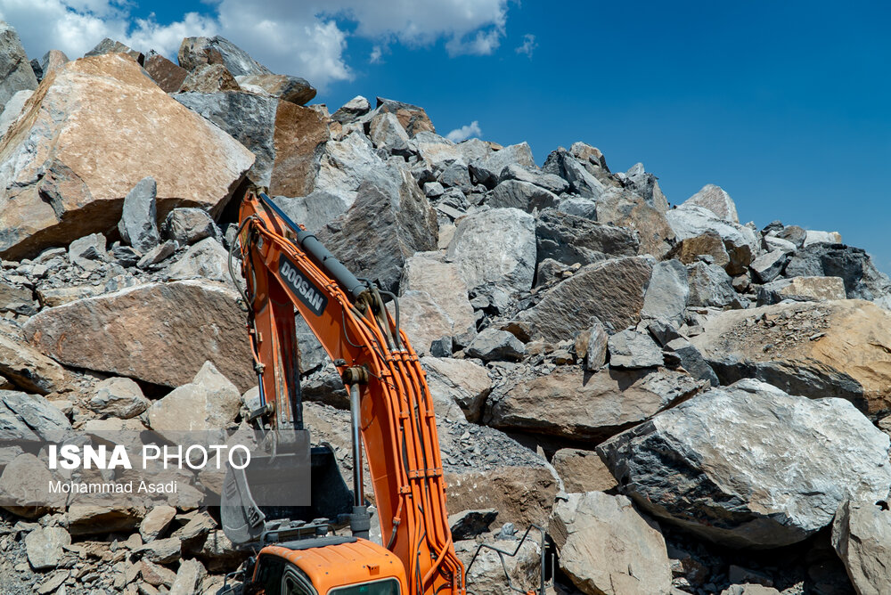 ریزش معدن در شازند