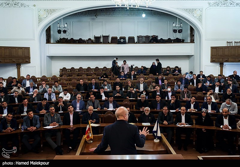 نشست اعضای شورای عالی استان‌ها با قالیباف