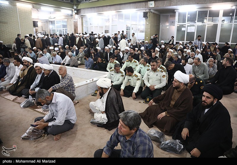  مراسم ترحیم و بزرگداشت همسر آیت‌الله سیستانی در قم