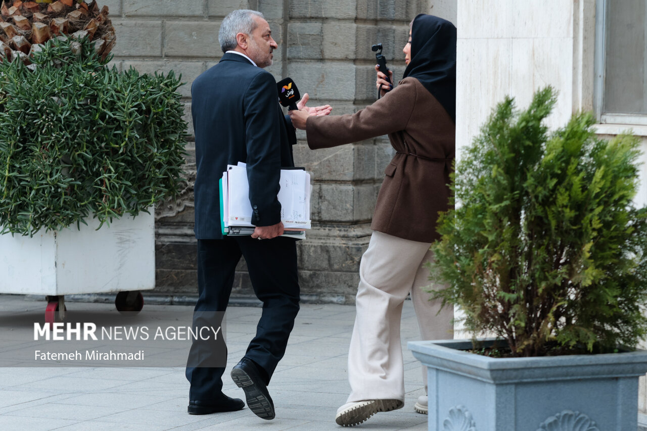 حاشیه جلسه هیئت دولت