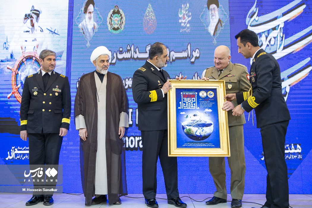 دیدار وابستگان خارجی نظامی با دریادار ایرانی