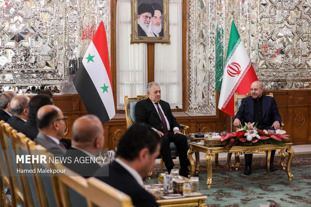 دیدارهای امروز رئیس مجلس شورای اسلامی