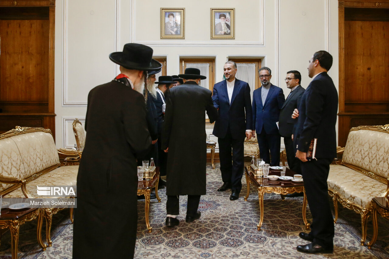 دیدارهای وزیر امور خارجه- ۳ دی ۱۴۰۲