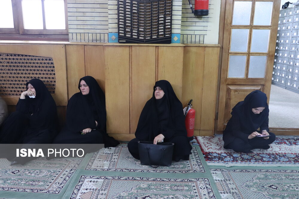 عزاداری دانشگاهیان دانشگاه تبریز 