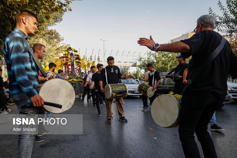 غافله زنجیر زنی شهادت امام حسن عسگری(ع) ـ اصفهان