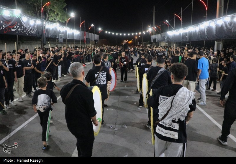 آیین شاه حسین گویان در شناط - ابهر
