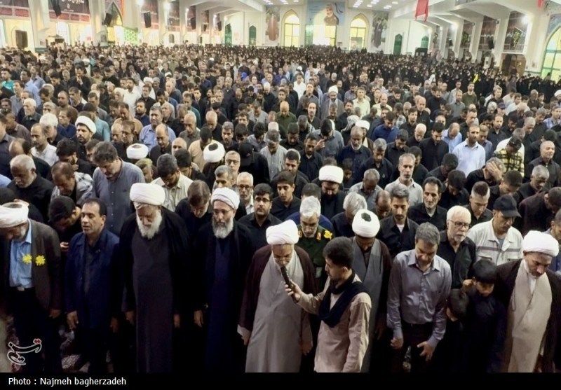 تشییع پیکر مطهر شهید آذربادگان