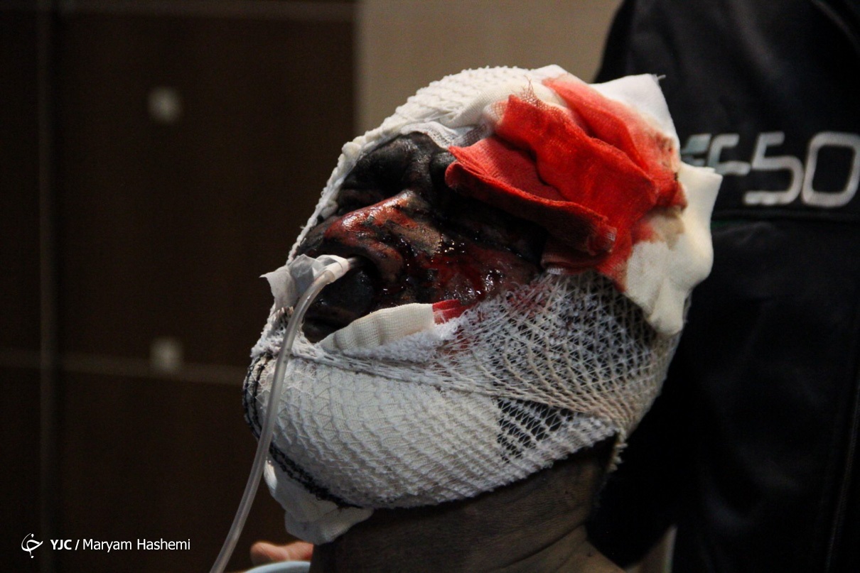 مصدومان چهارشنبه آخر سال