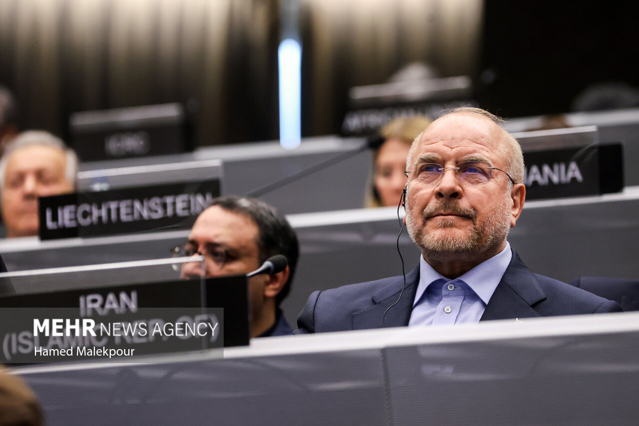 دومین روز سفر رئیس مجلس به ژنو