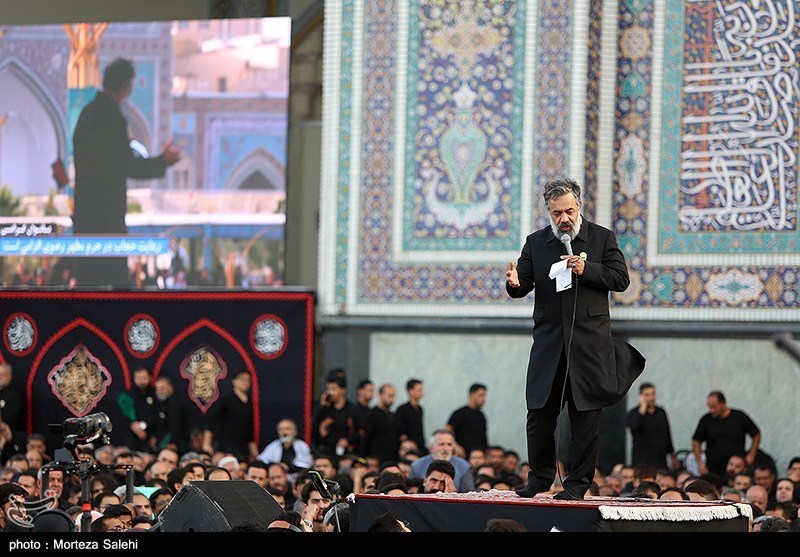 مراسم چهارپایه خوانی روز شهادت امام رضا(ع)