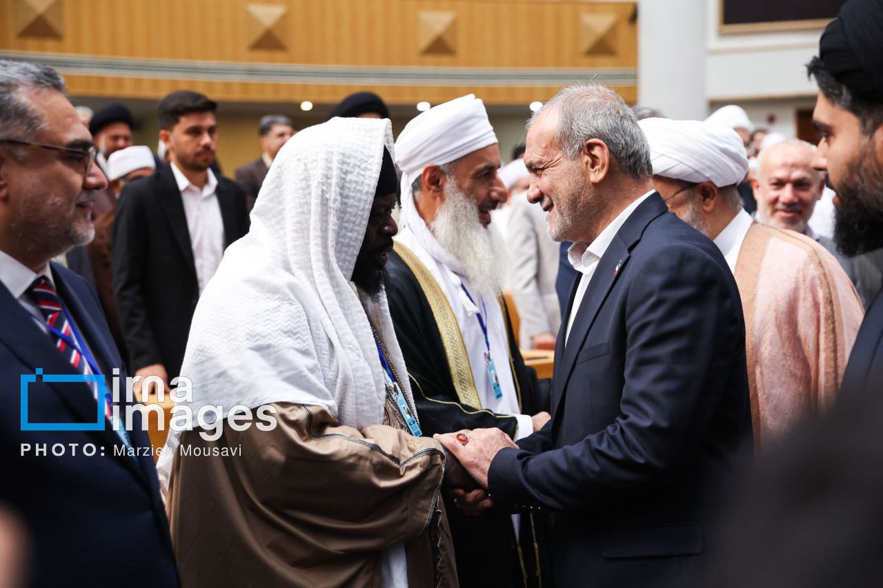 پزشکیان در کنفرانس بین‌المللی وحدت اسلامی