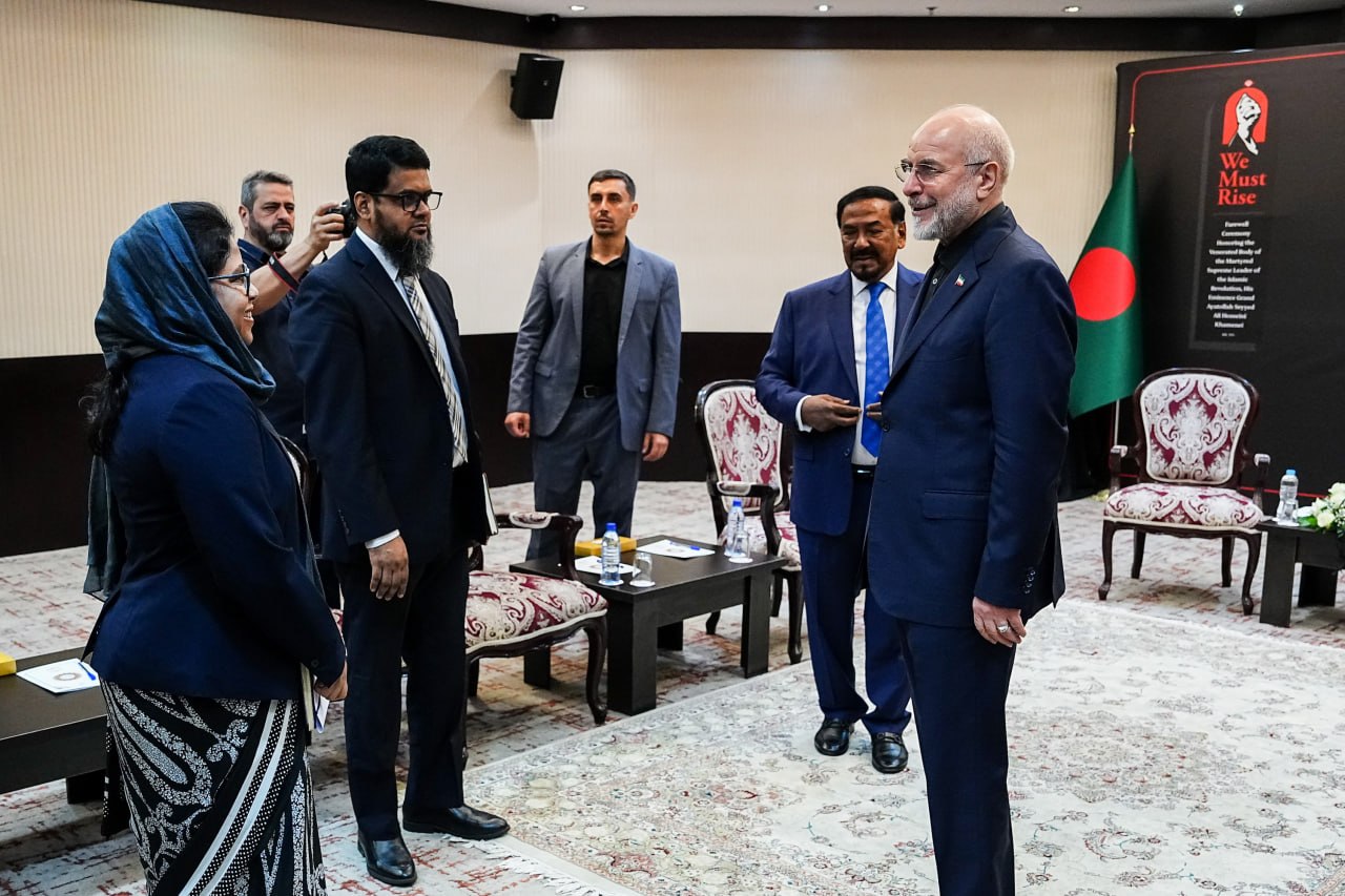 دیدار رئیس مجلس بنگلادش با قالیباف
