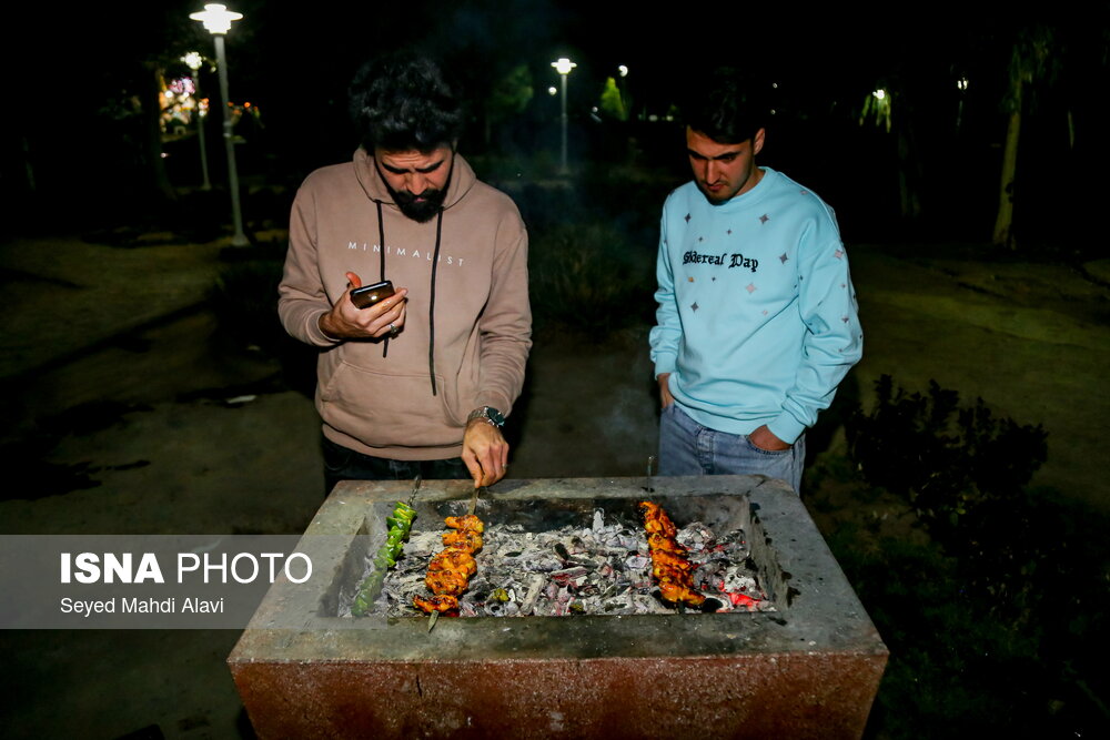 زیست شبانه مردم قم در ماه رمضان