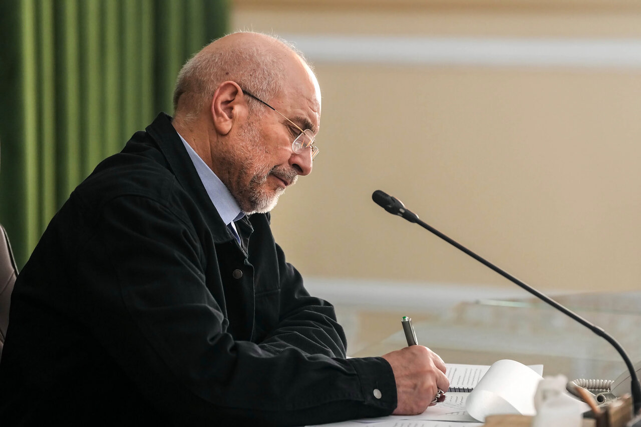 دیدار وزیر علوم و جمعی از رؤسای دانشگاه‌ها با قالیباف