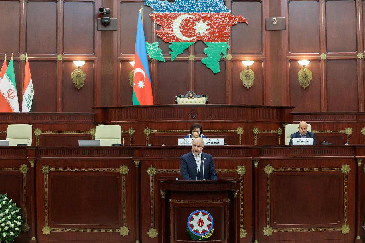 حضور باقر قالیباف در نشست مجمع بین‌المجالس آسیایی