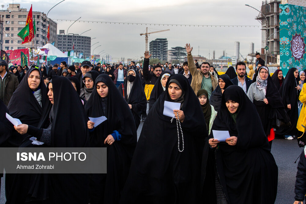 شب نیمه شعبان در مسجد مقدس جمکران