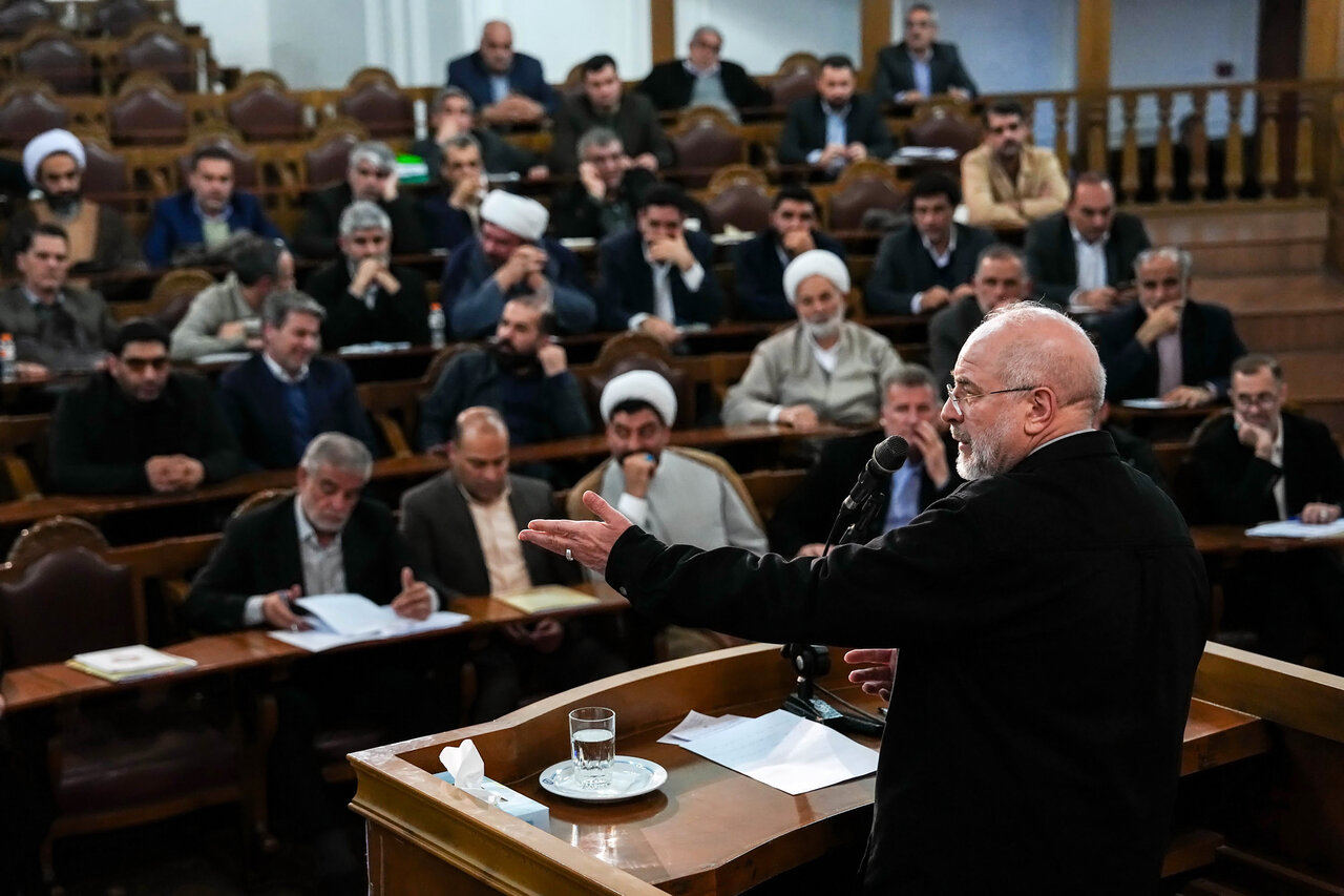 حضور قالیباف در نشست اعضای هیأت‌های عالی نظارت 