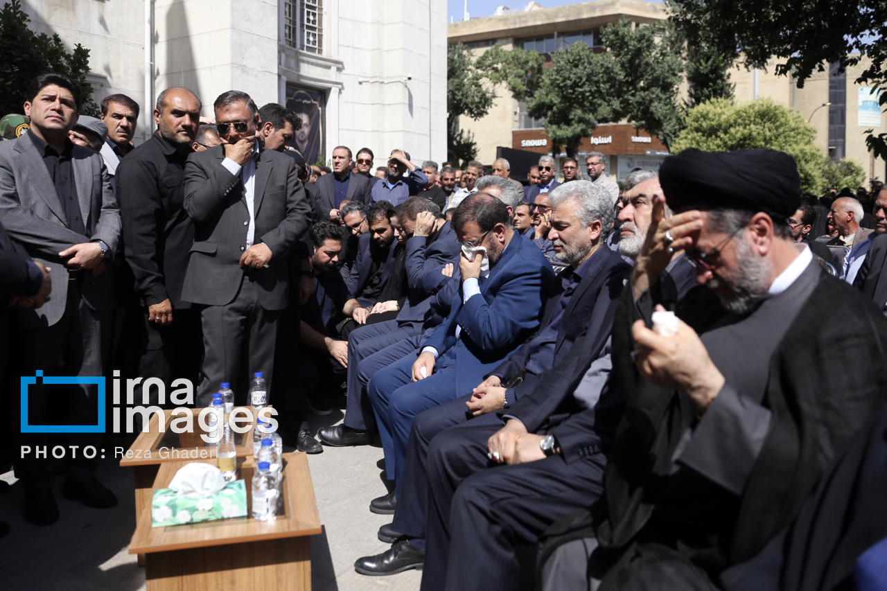 تشییع پیکر مطهر شهیدقاضی « احسان باقری»