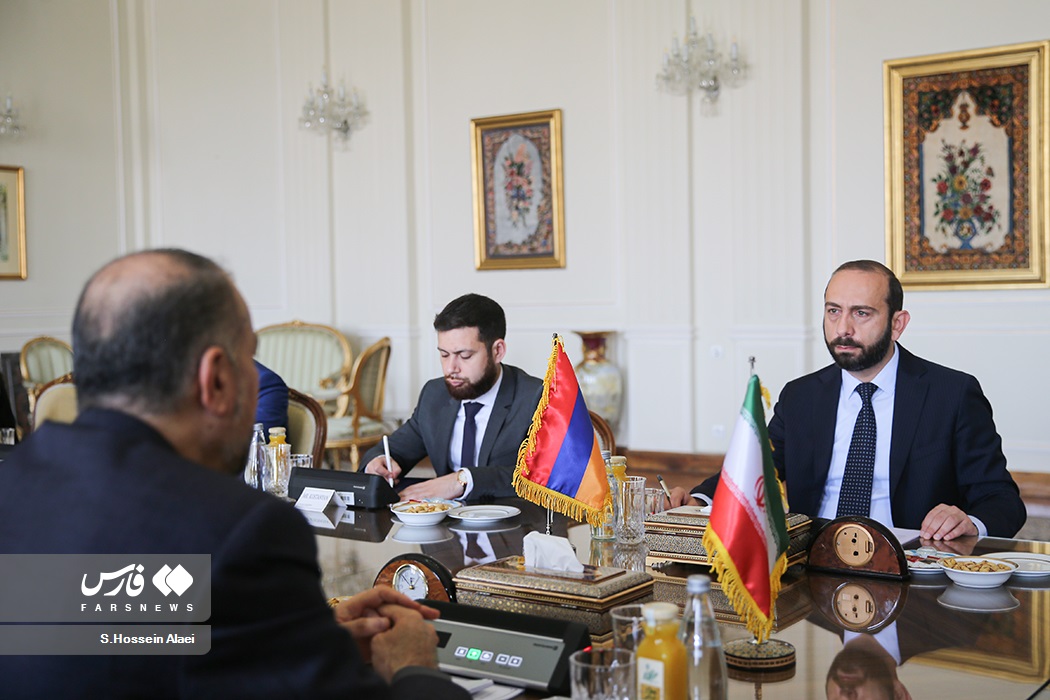 وزرای خارجه ایران و ارمنستان