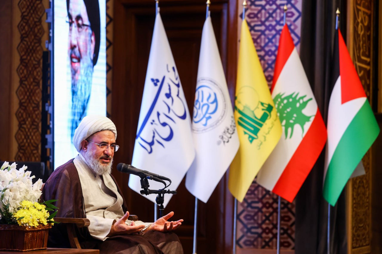 سالگرد شهادت دبیران کل حزب الله لبنان با حضور قالیباف 