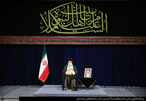 عزاداری اربعین حسینی با حضور رهبر انقلاب