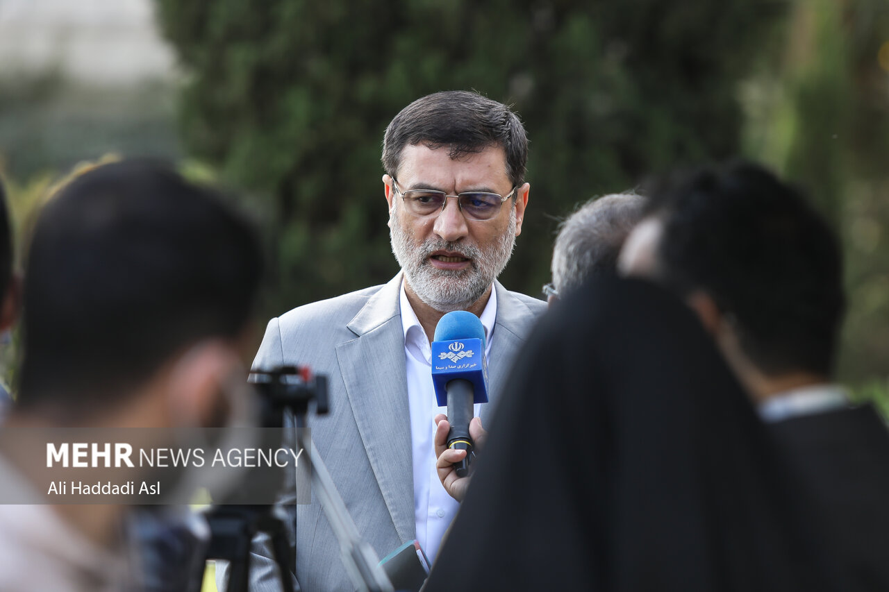 وزرای رئیسی در جمع خبرنگاران