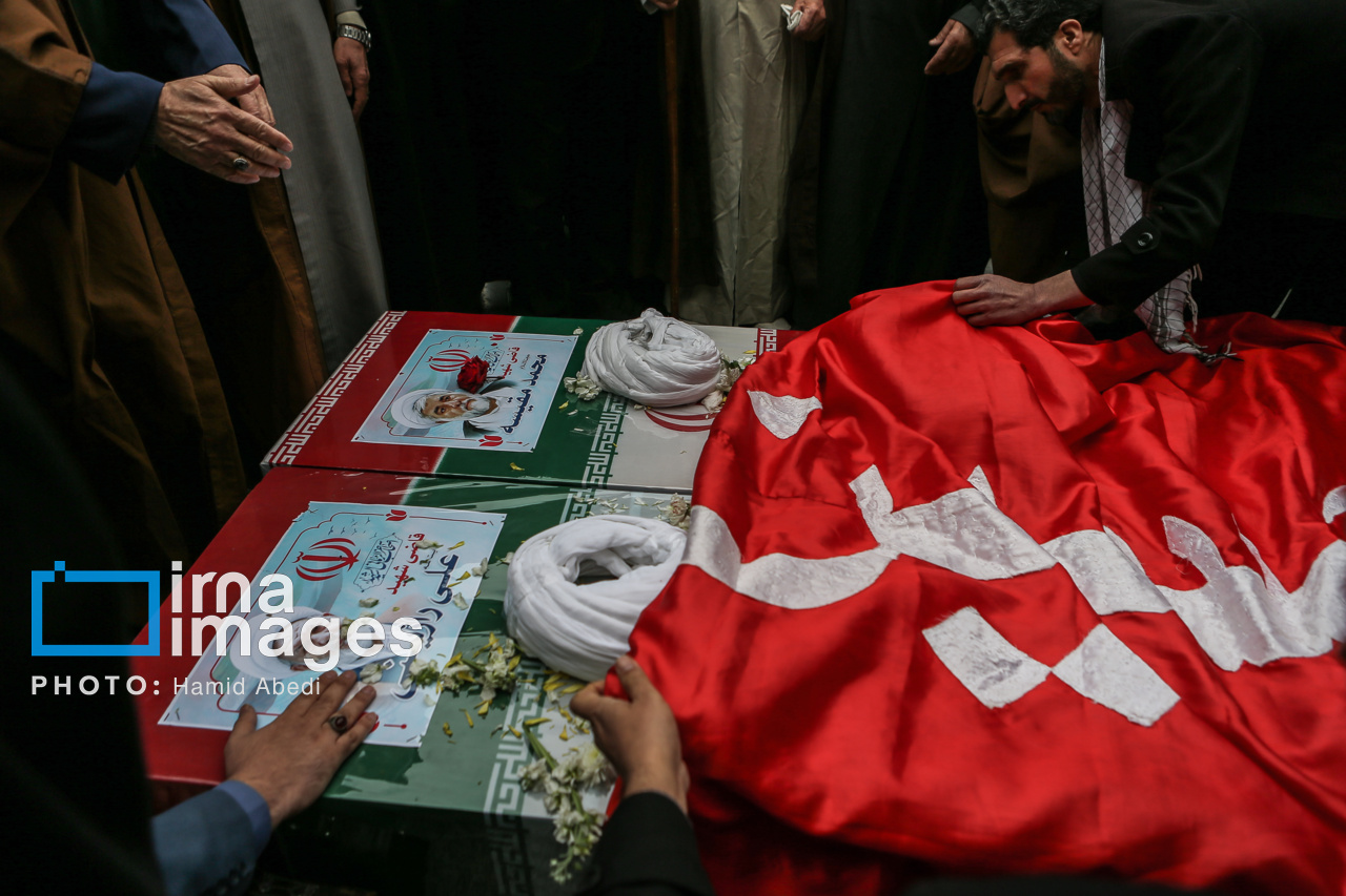 مراسم تشییع «شهدای عدالت» در قم