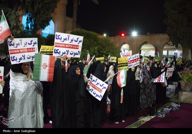 تجمع مردمی در پی محکومیت ترور شهید اسماعیل هنیه 