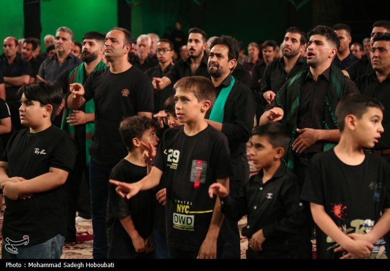 عزاداری هیات ناشنوایان در یزد