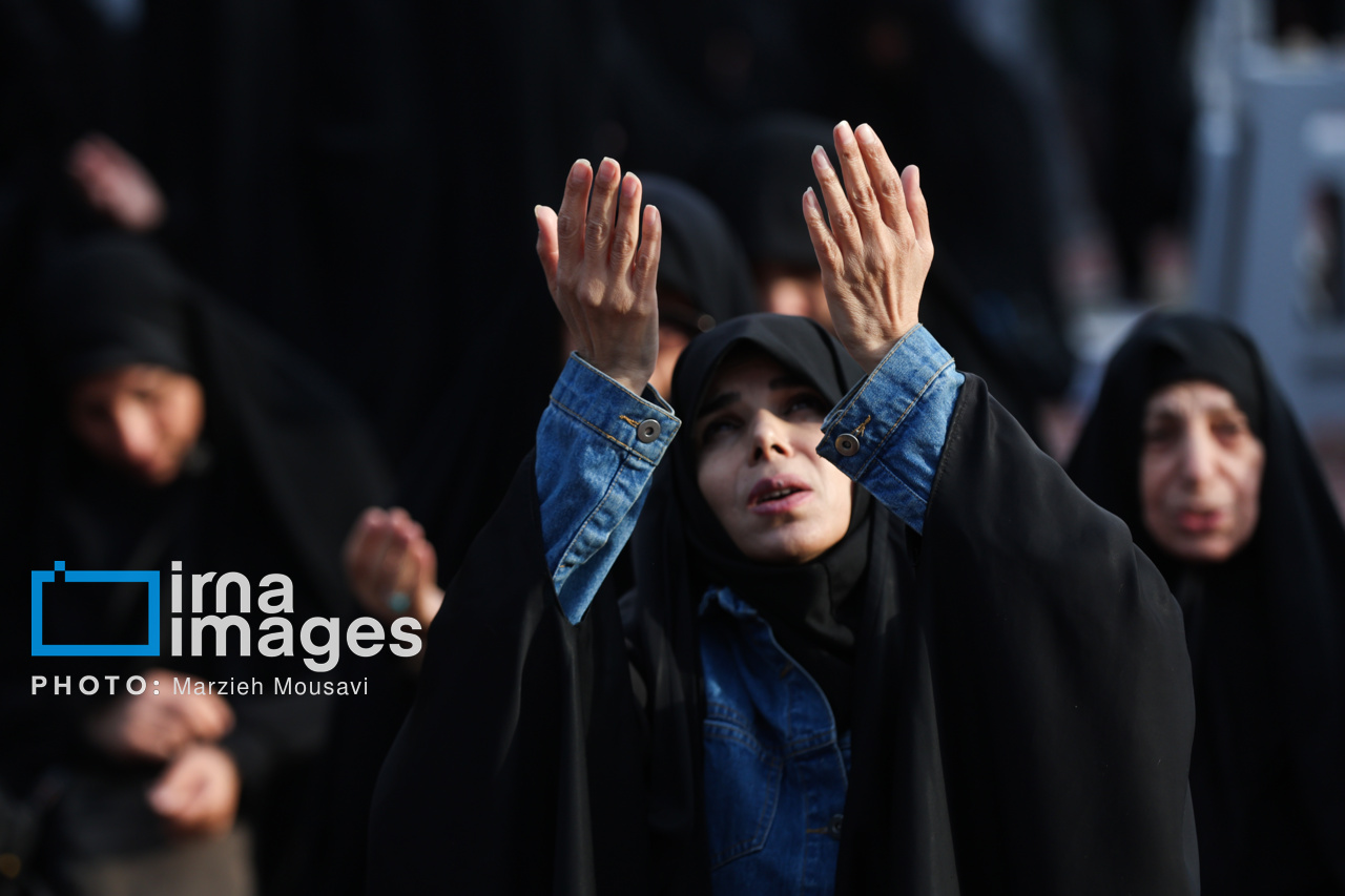  اقامه نماز باران حرم حضرت عبدالعظیم حسنی (ع)