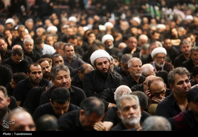 عزاداری شب عاشورا در حرم حضرت معصومه(س)