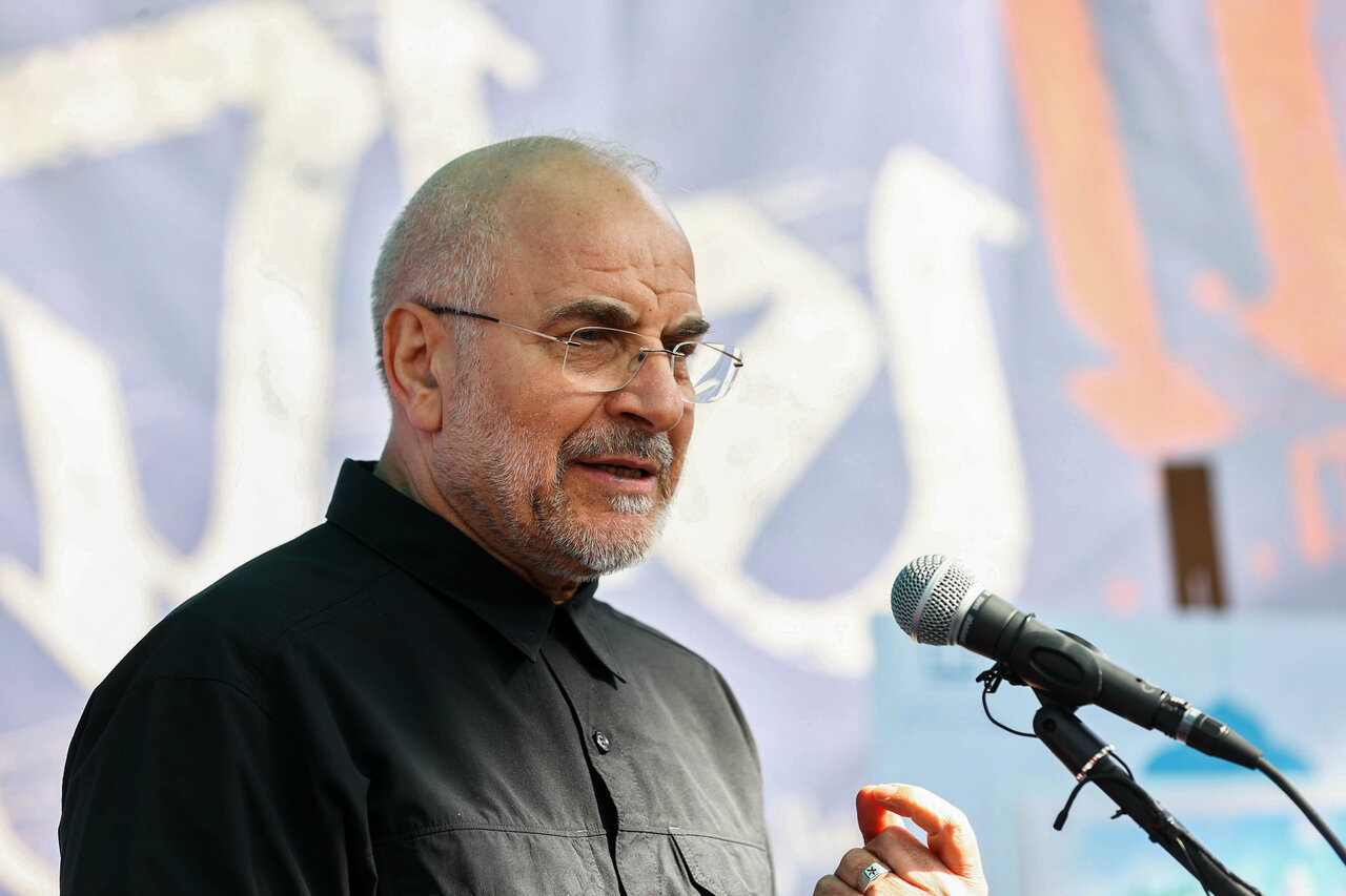 سخنرانی قالیباف در مراسم یوم‌الله ۱۳ آبان