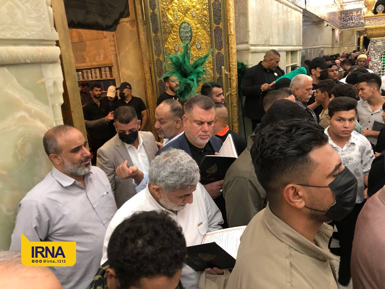 سردارقاآنی در کربلای معلی