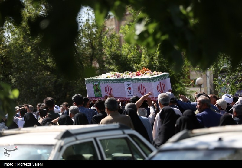 تشییع ۳ شهید حمله رژیم صهیونیستی در نجف آباد اصفهان