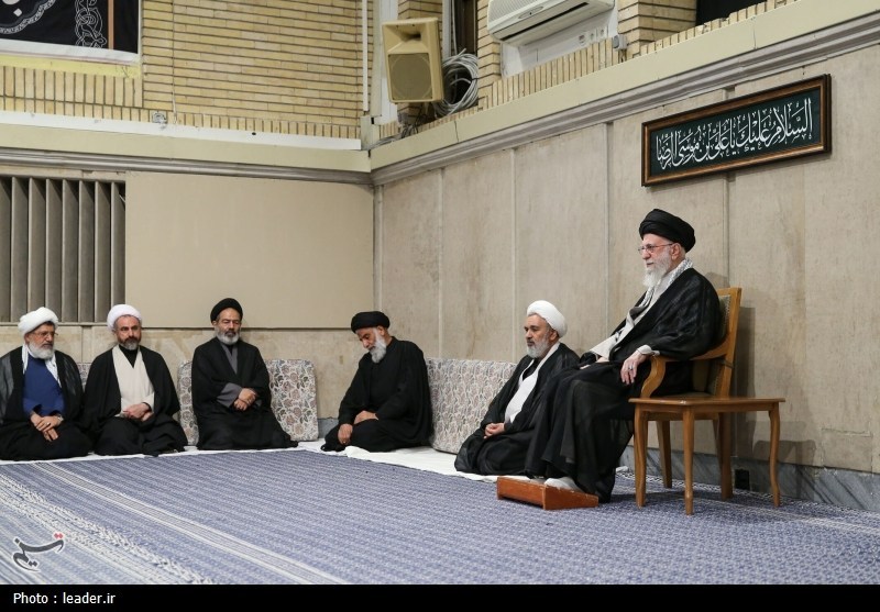 عزاداری شهادت امام رضا (ع) با حضور رهبر معظم انقلاب