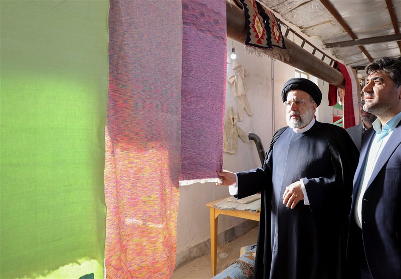 بازدید رئیس جمهور از ‌طرح‌های عمرانی و محرومیت‌زدایی سپاه در نقطه صفر مرزی