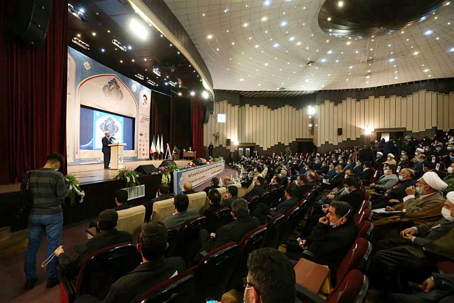 حضور قالیباف در همایش شیخ محمد خیابانی