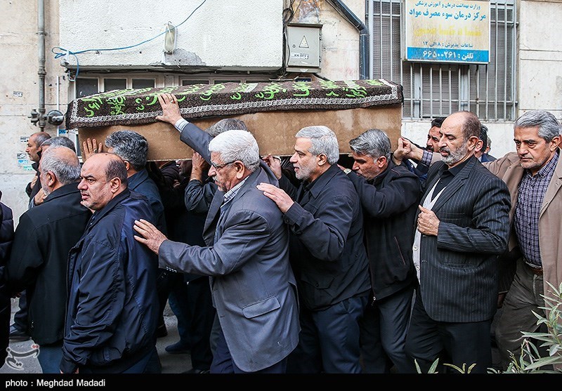 مراسم تشییع و خاکسپاری پدر شهیدان لشگریان