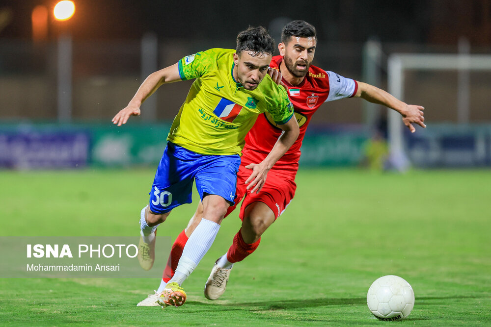 بازی پرهیجان صنعت نفت آبادان - پرسپولیس