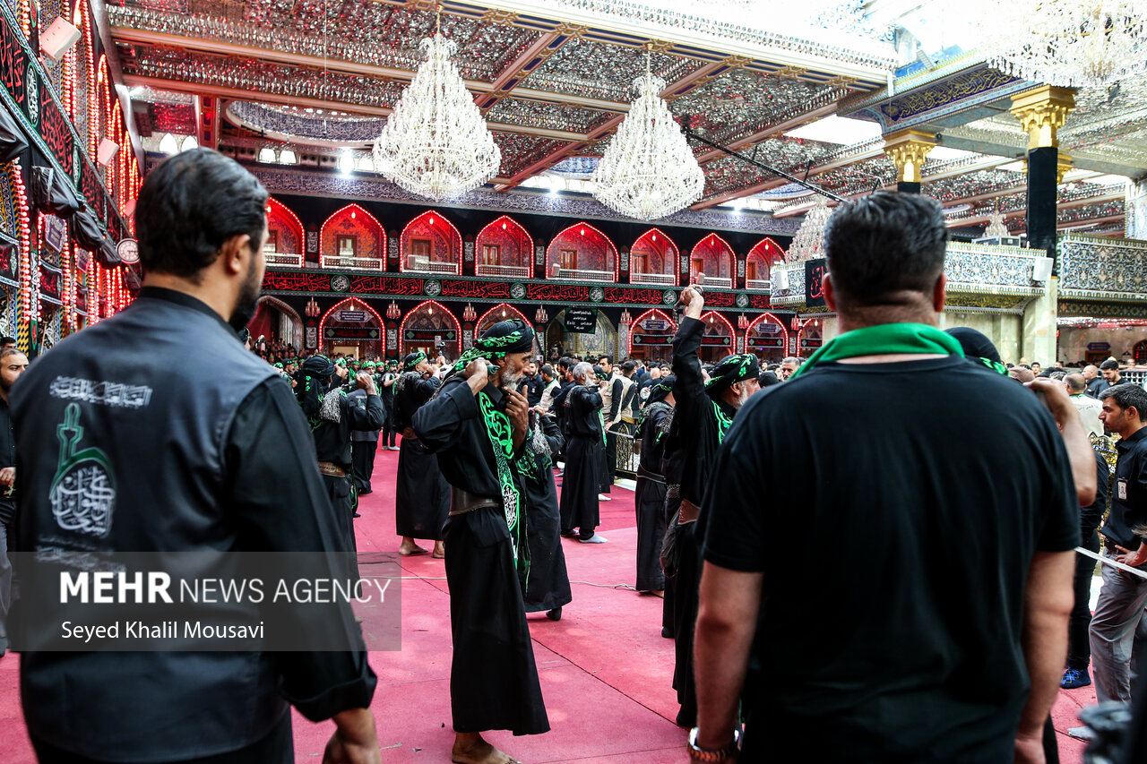 حرم حضرت عباس (ع) در ایام اربعین حسینی