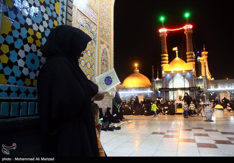  مراسم احیای شب نوزدهم در حرم حضرت معصومه(س)