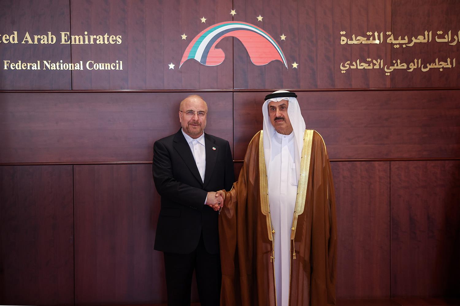 نشست دوجانبه رؤسای مجالس و نشست هیئت‌های‌پارلمانی ایران و امارات