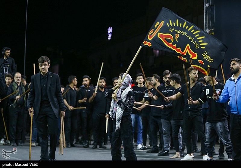 مراسم عزاداری شاه حسین گویان در تبریز