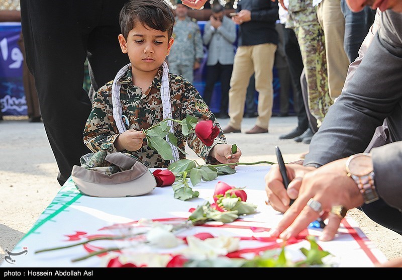 ورود پیکر ۲۲ شهید تازه‌تفحص‌شده از مرز شلمچه