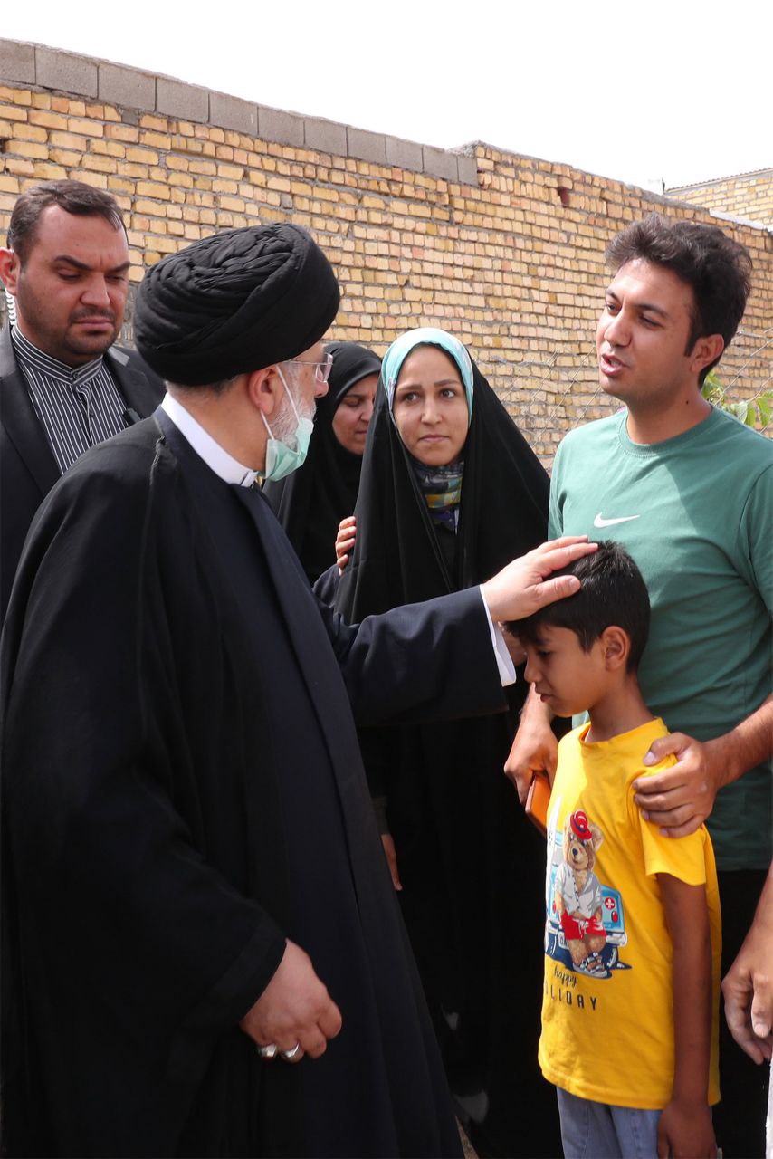 حضور رئیسی در شهرک دامپروری قارلق