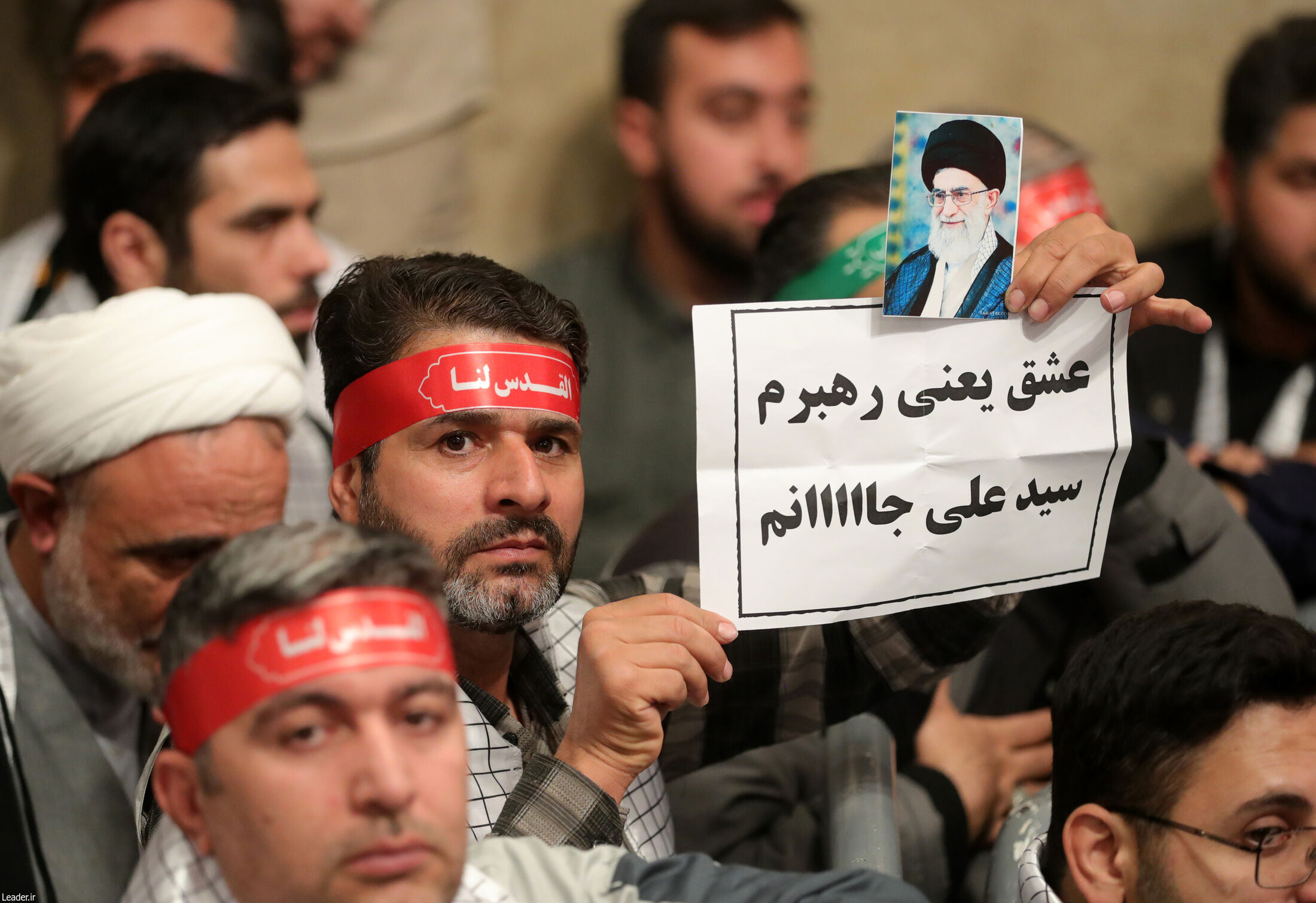 تصاویری از دیدار بسیجیان با رهبر انقلاب