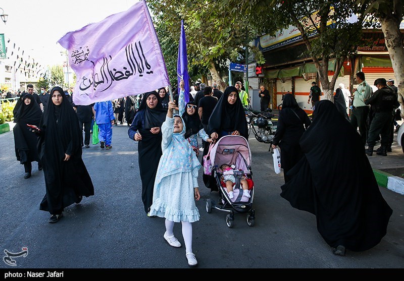 پیاده روی جاماندگان اربعین تهران