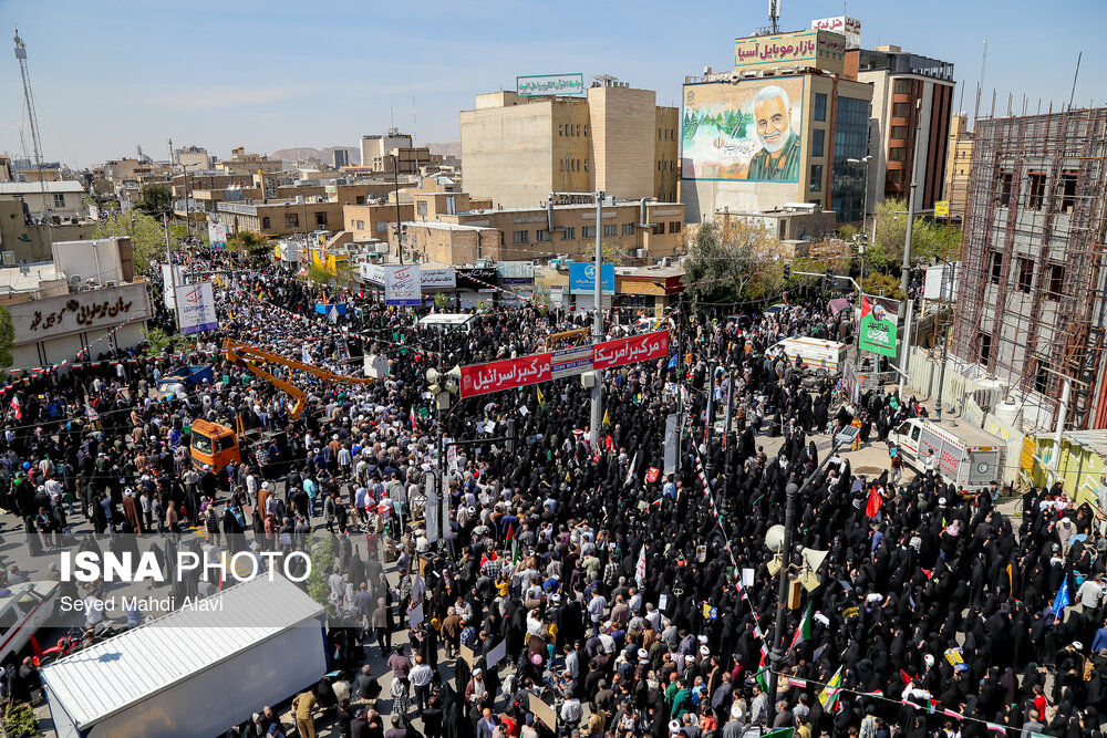 راهپیمایی روز قدس در قم